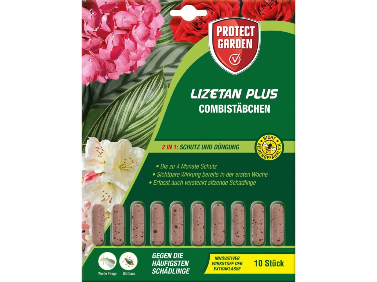 PROTECT GARDEN Lizetan® Plus Combistäbchen 10er Pack