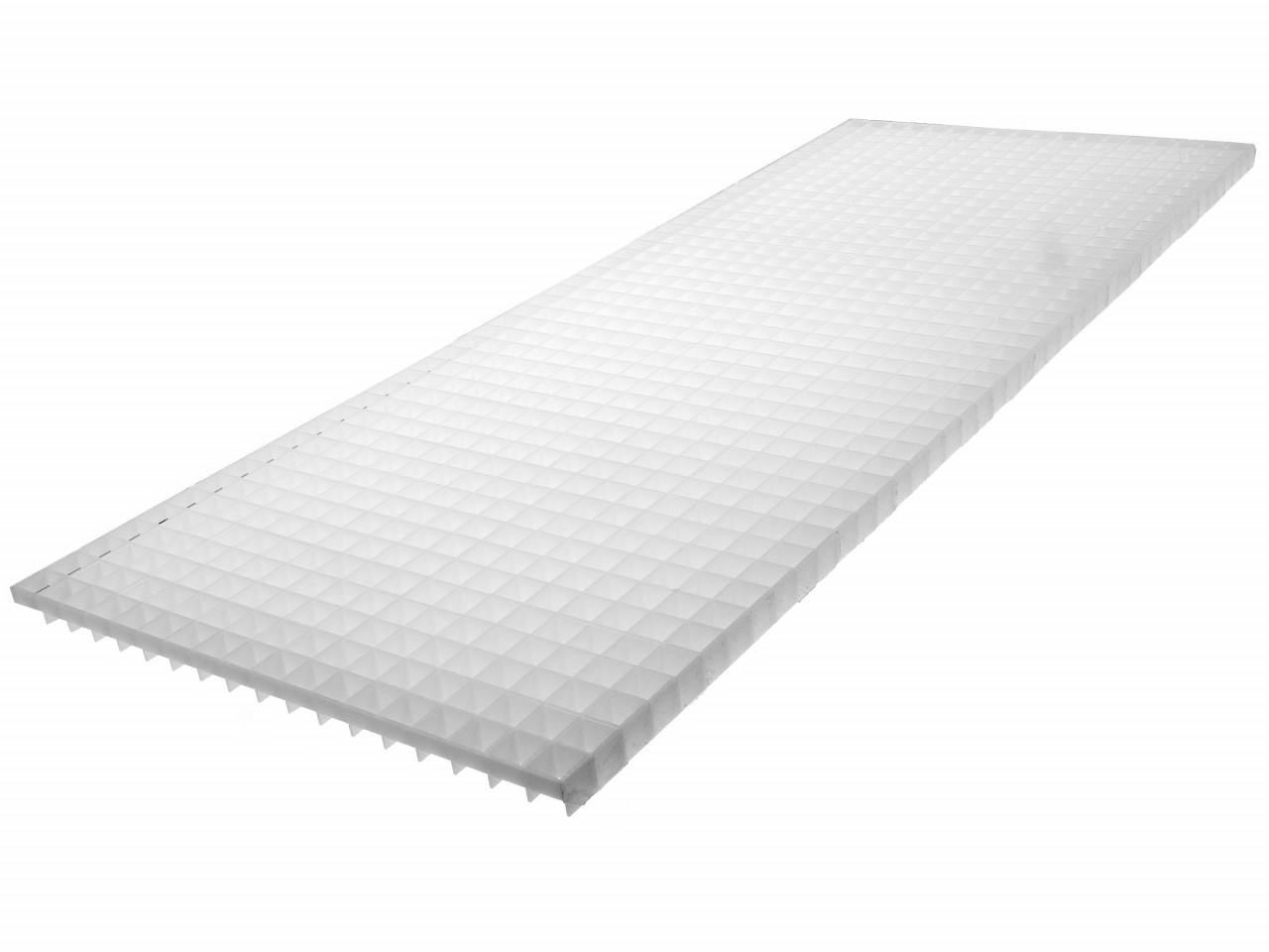 humidity tray large, white, grid only