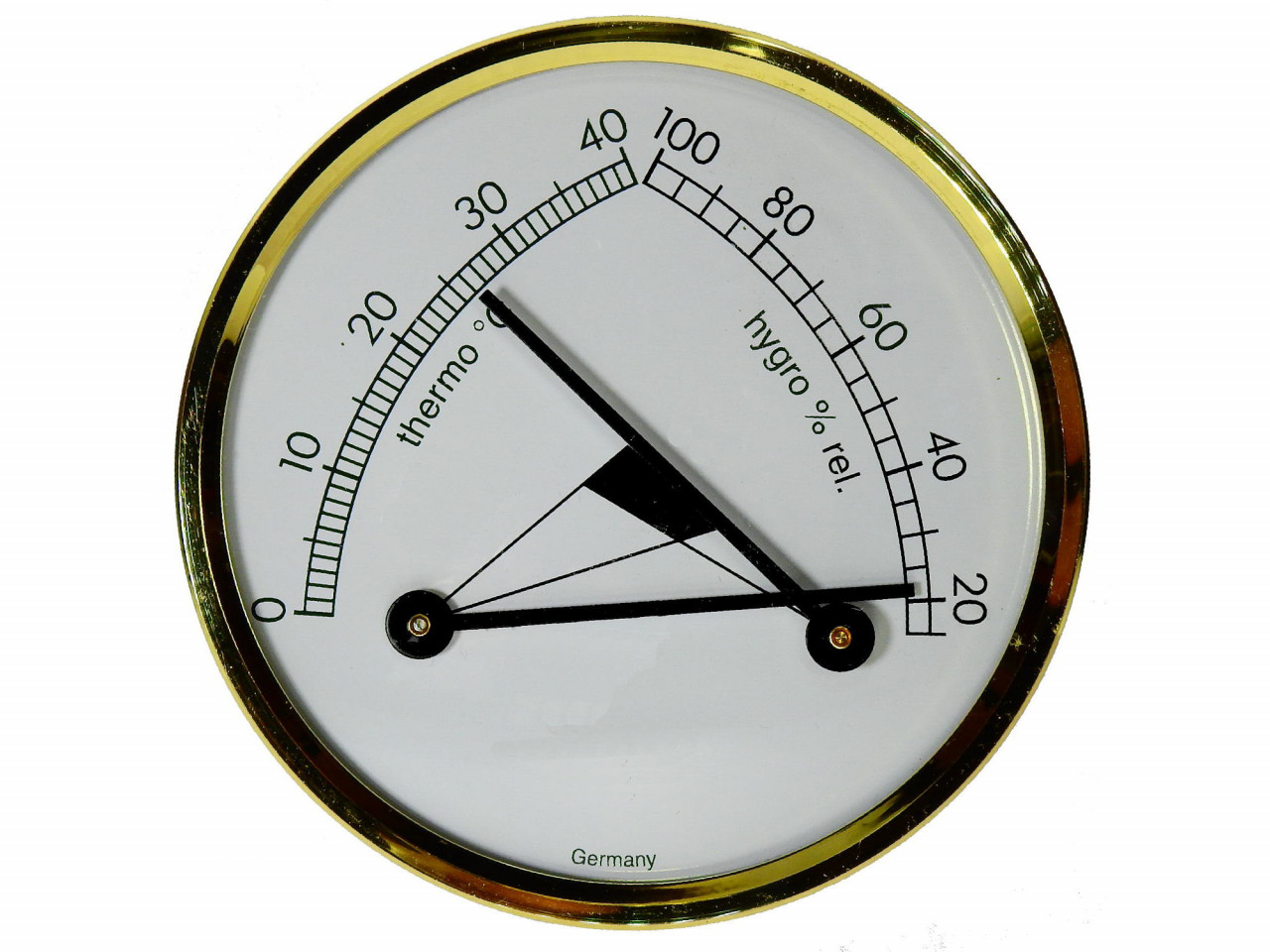 analoges TFA Thermo-, Hygrometer45.2006